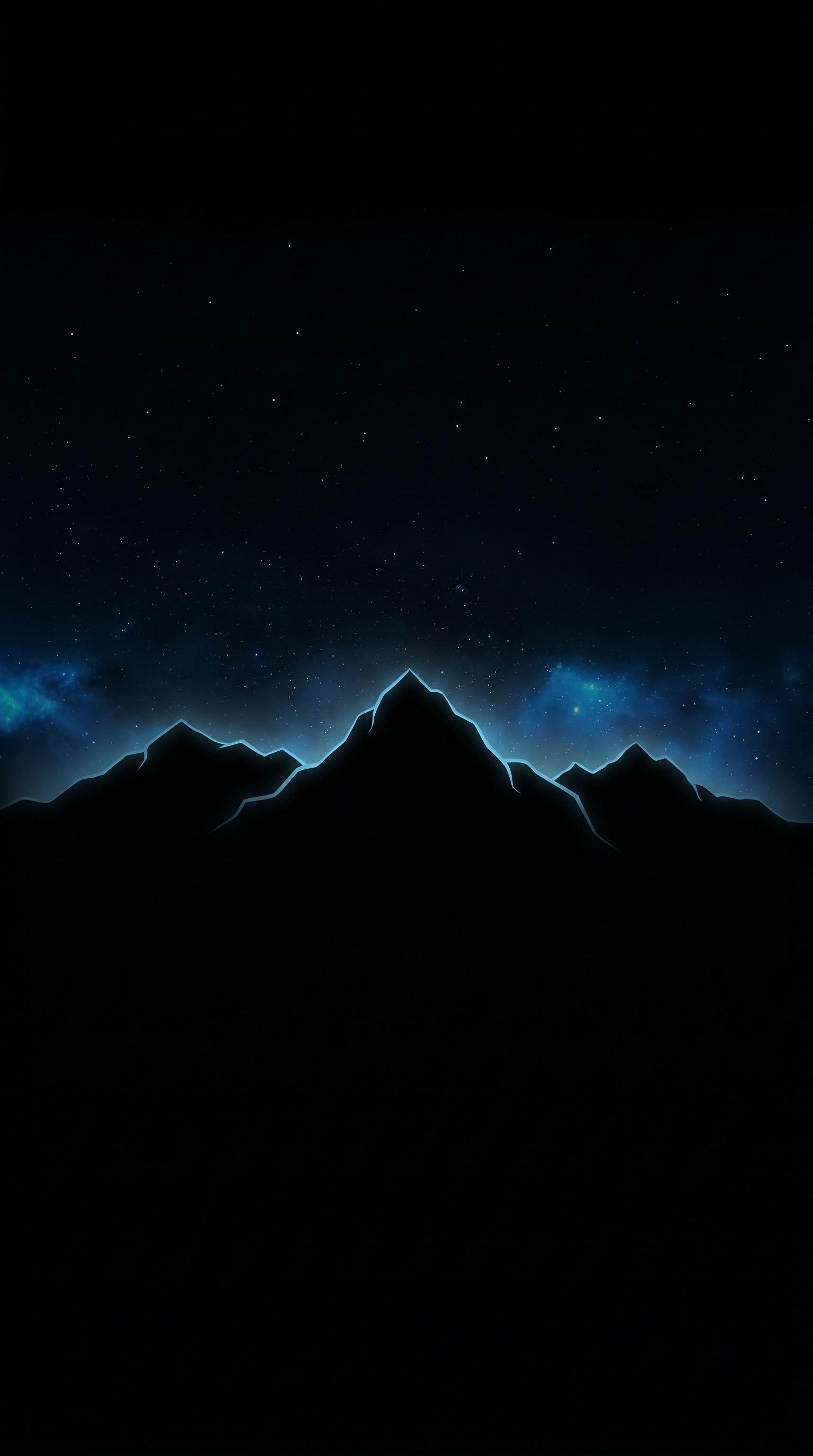 Dark Futuristic Dark AMOLED Wallpaper
